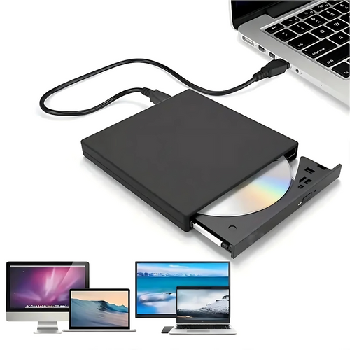 Slim External CD & DVD Player for PC , notebook & Laptop