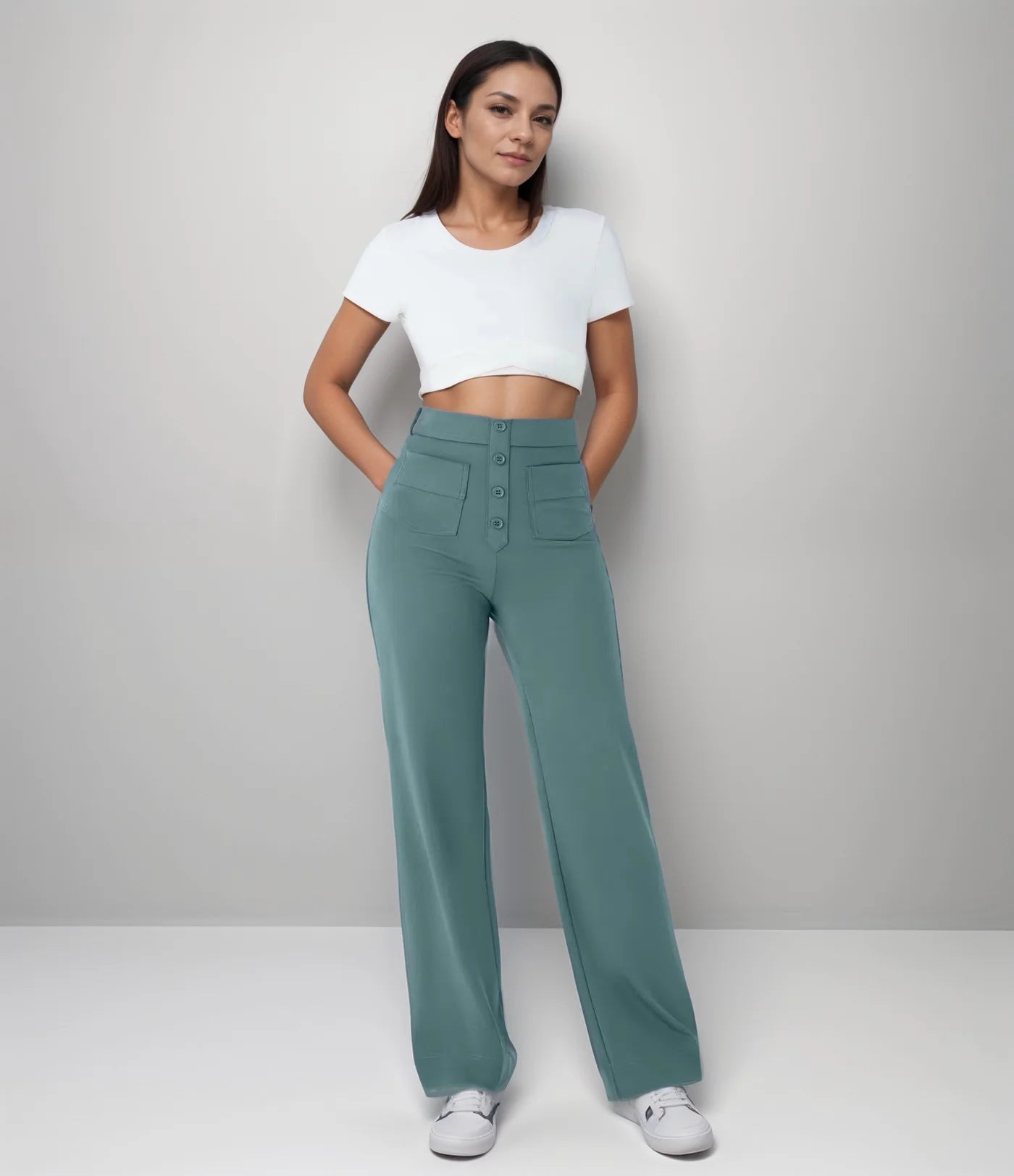 Elsa | High-Waisted Stretch Pants | Buy 1 Get 1 FREE