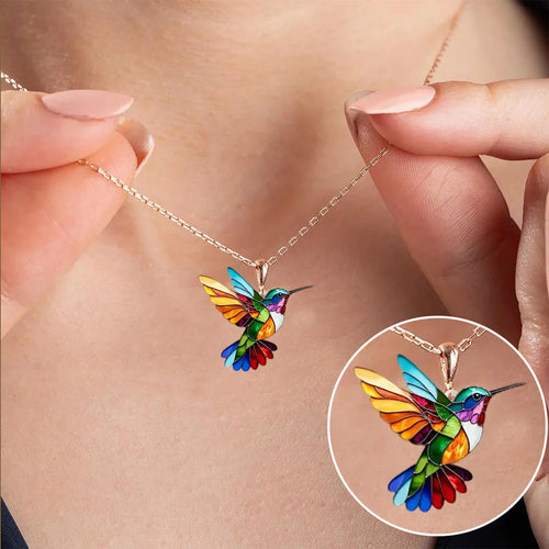 Livia™ | Elegant Hummingbird Necklace