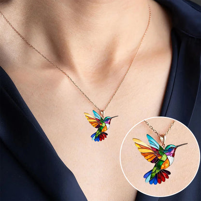 Livia™ | Elegant Hummingbird Necklace