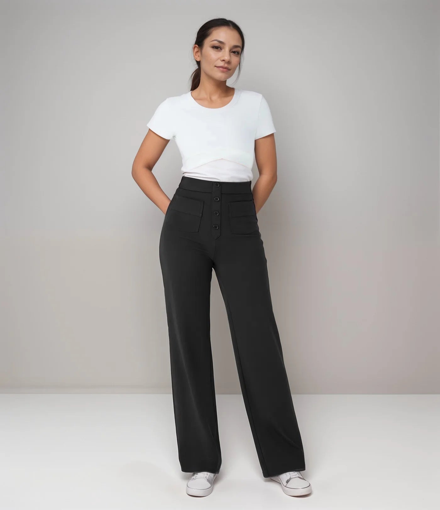 Elsa | High-Waisted Stretch Pants | Buy 1 Get 1 FREE