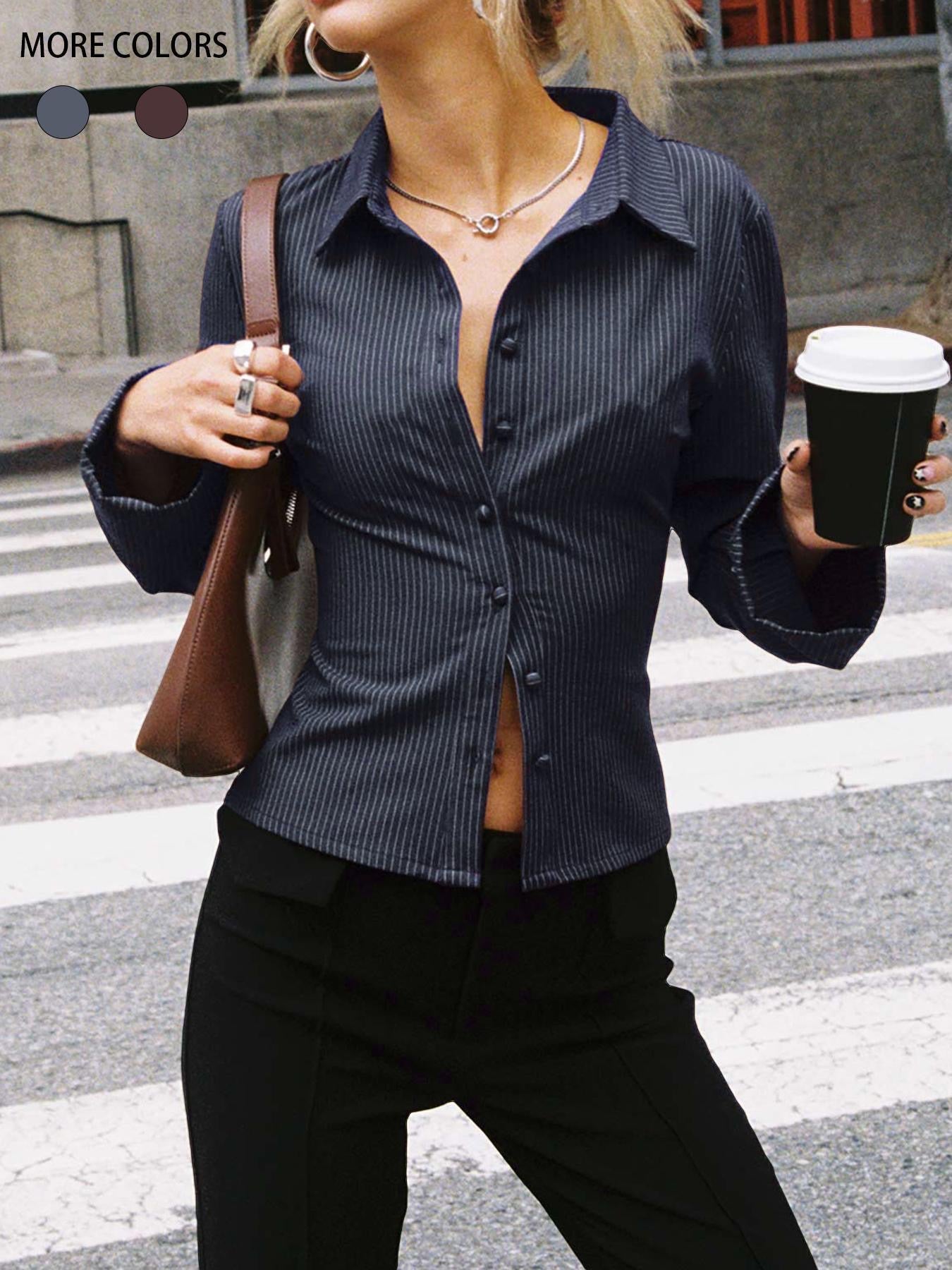 Espresso Elegance Top