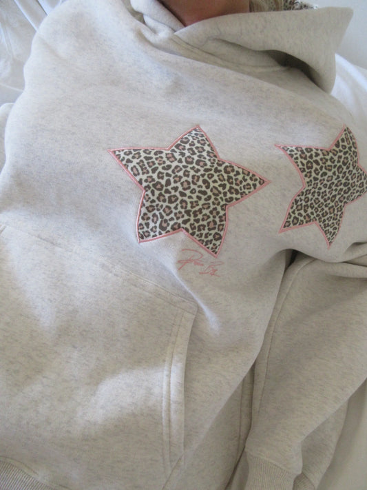 Star Leopard Hoodie