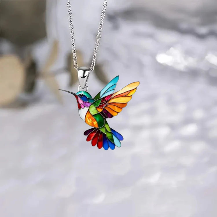 Livia™ | Elegant Hummingbird Necklace