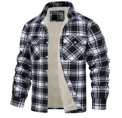 Checkered Shirt Jacket