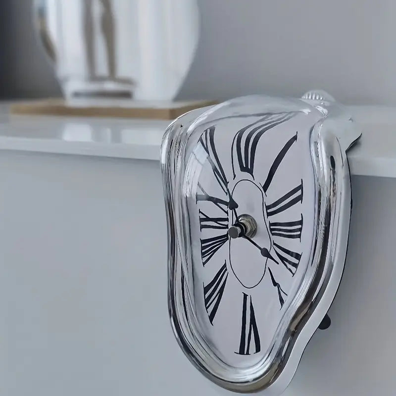 Roman Style Melting Clock