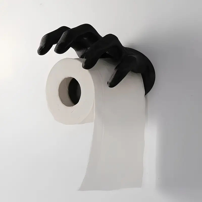 Gothic Style 3D Printed Hand Claw Toilet Paper Holder